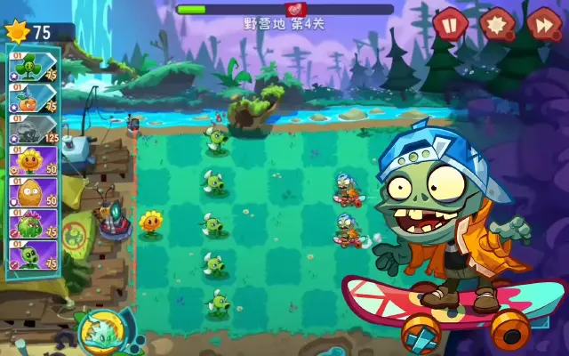 植物大战僵尸3滑板小鬼僵尸厉害吗 滑板小鬼僵尸应对策略图片