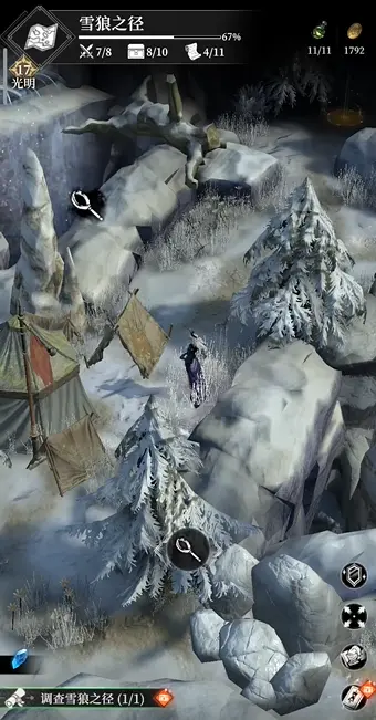 地下城堡4雪狼之径营地怎么打 地下城堡4雪狼之径营地通关技巧图片