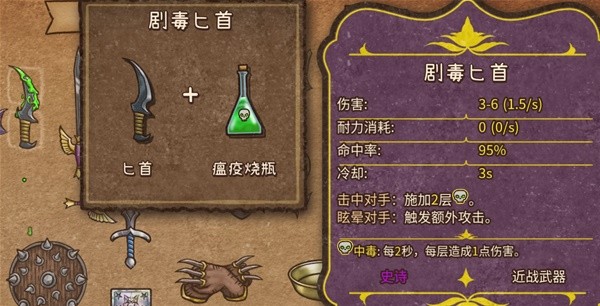 劇毒匕首