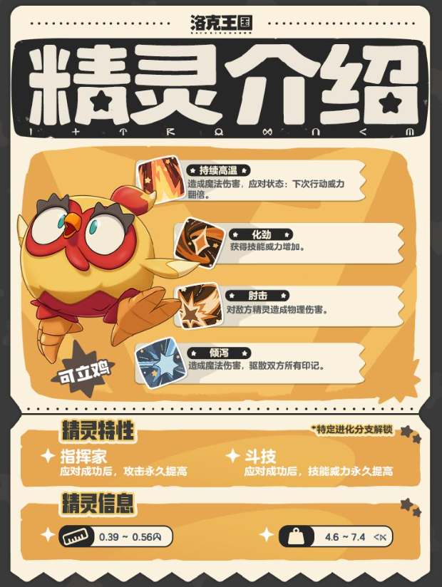 洛克王国世界可立鸡怎么样 洛克王国世界可立鸡介绍图片_2