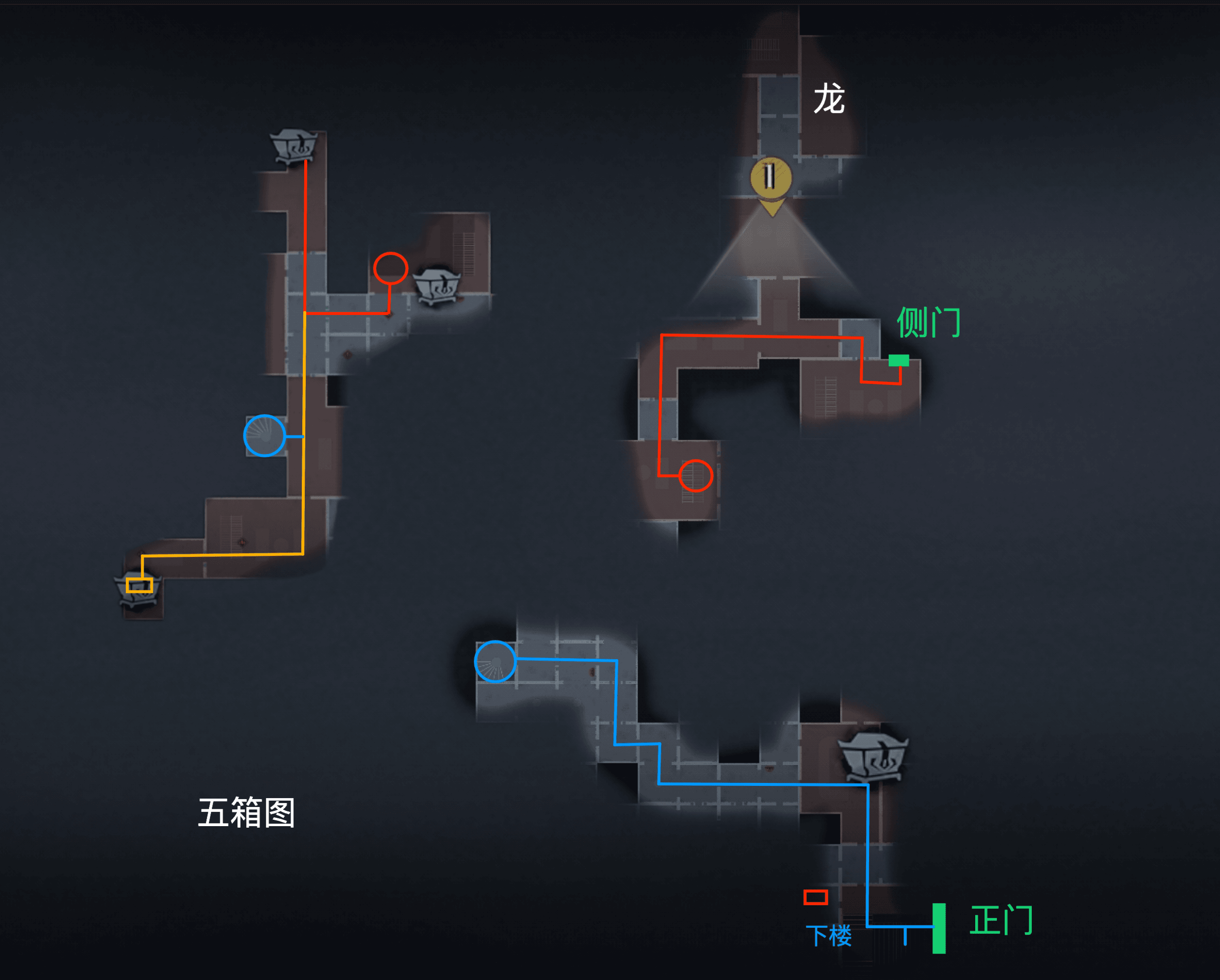 超自然行动组精绝古城地图小抄 超自然行动组小抄精绝古城附图图片_3