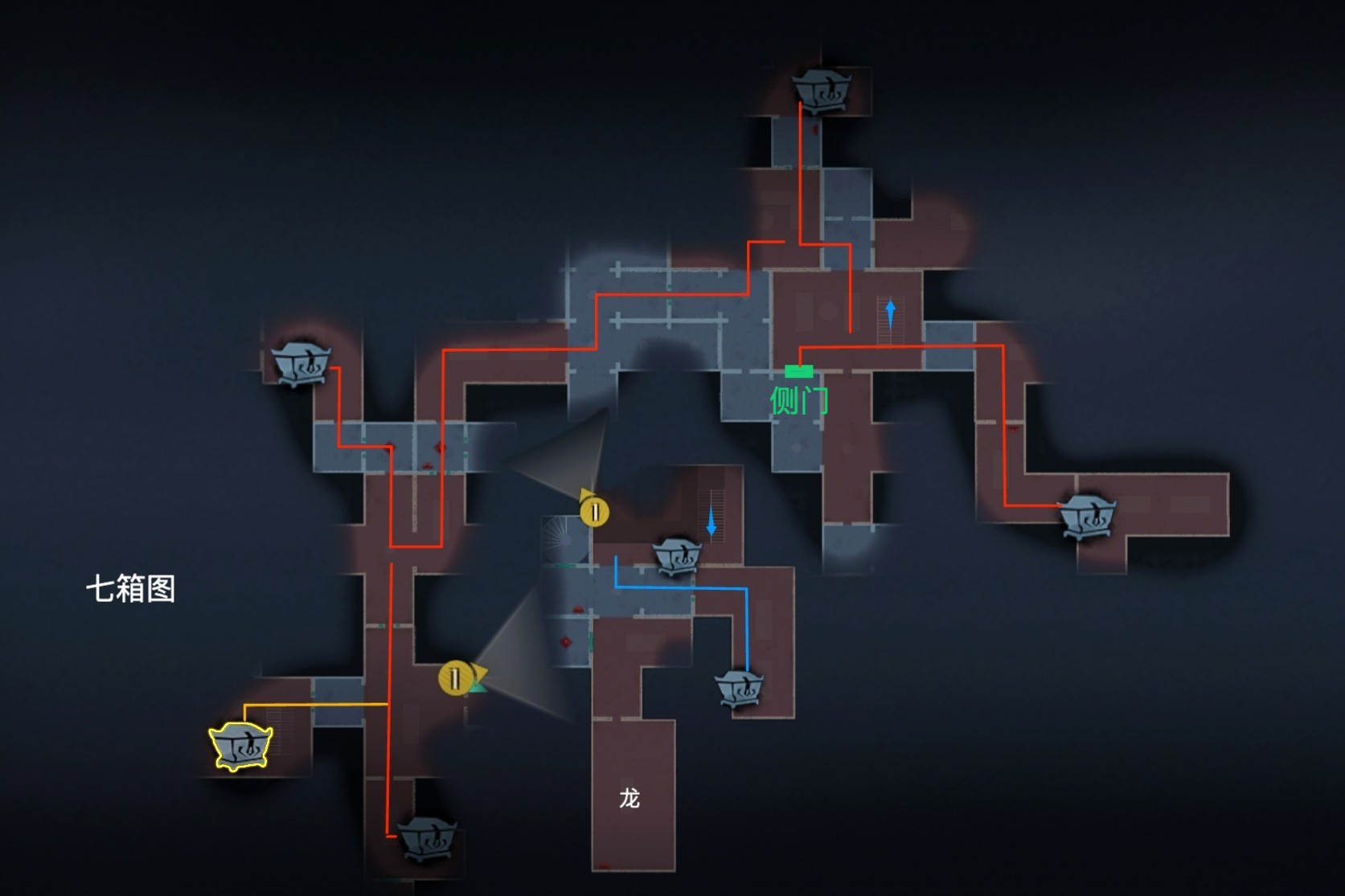 超自然行动组精绝古城地图小抄 超自然行动组小抄精绝古城附图图片_9