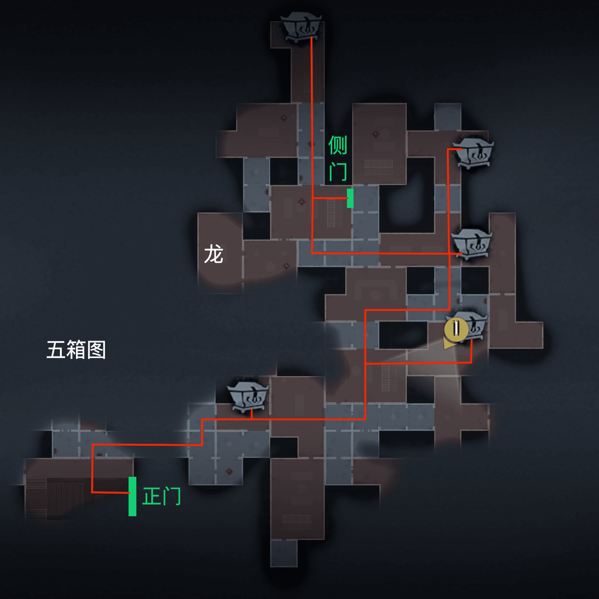 超自然行动组精绝古城地图小抄 超自然行动组小抄精绝古城附图图片_11