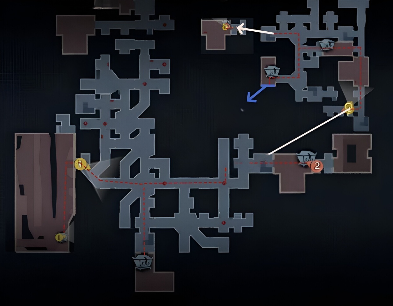 超自然行动组古蜀遗迹地图小抄分享 古蜀遗迹地图小抄路线一览图片_13