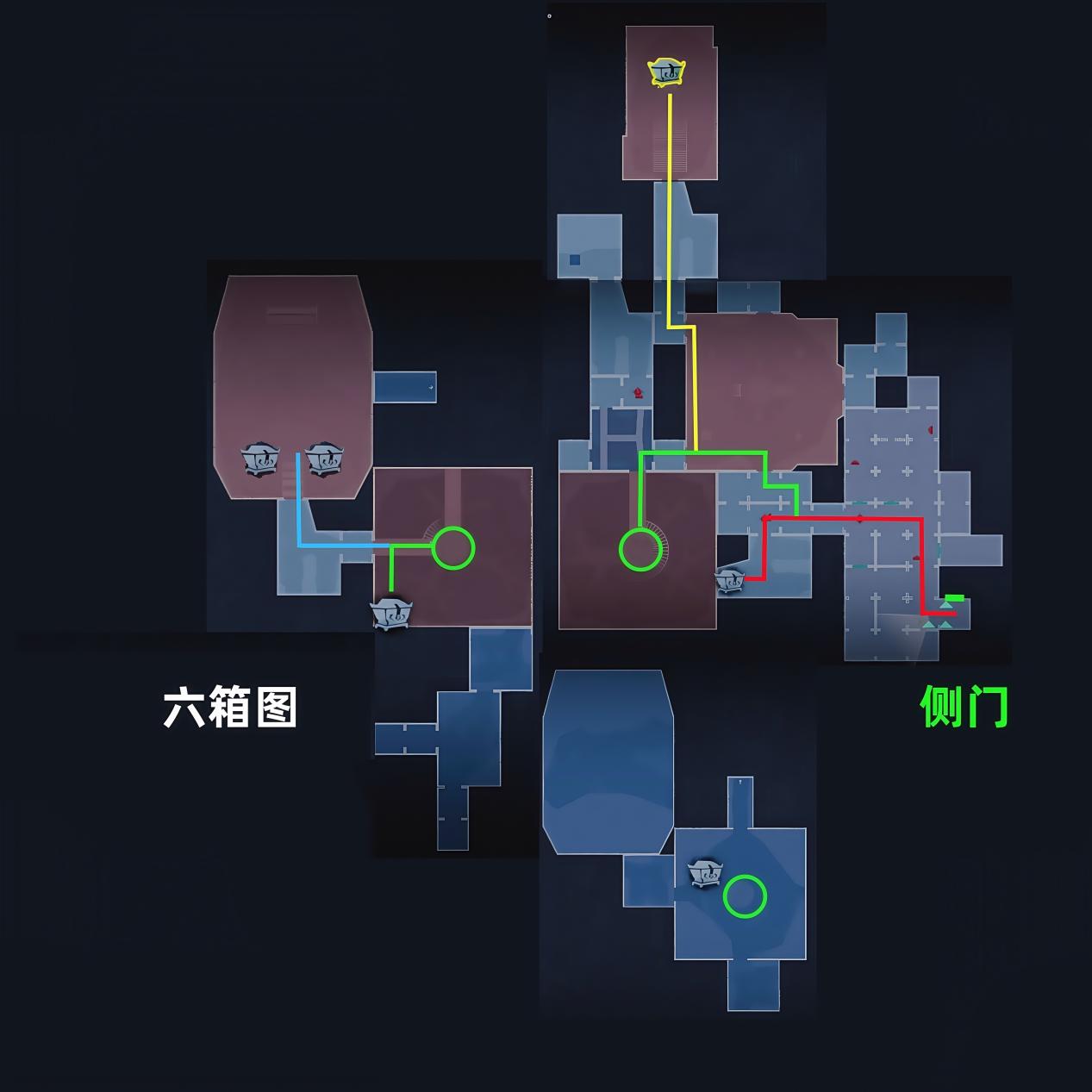 上下右 黑 左路