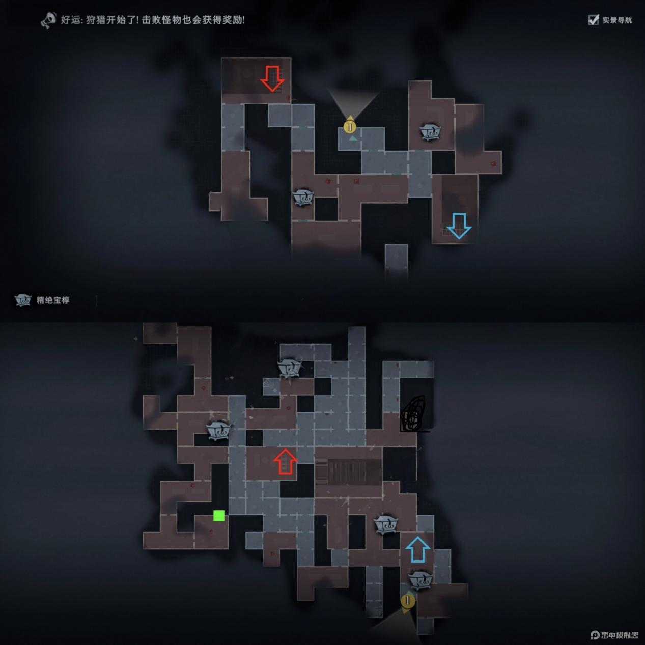 上 偏右 左下路