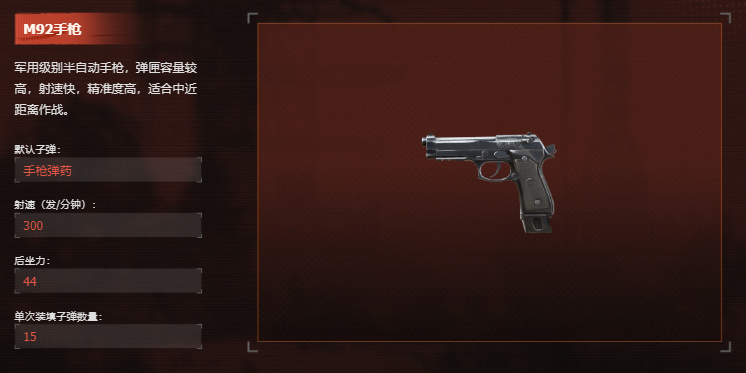 1m92手槍