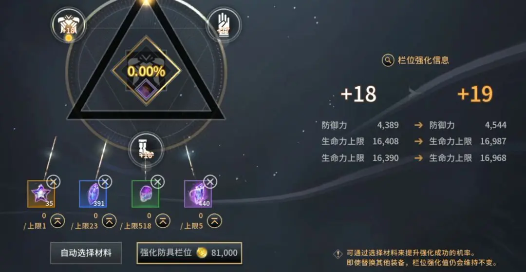 強(qiáng)化防具