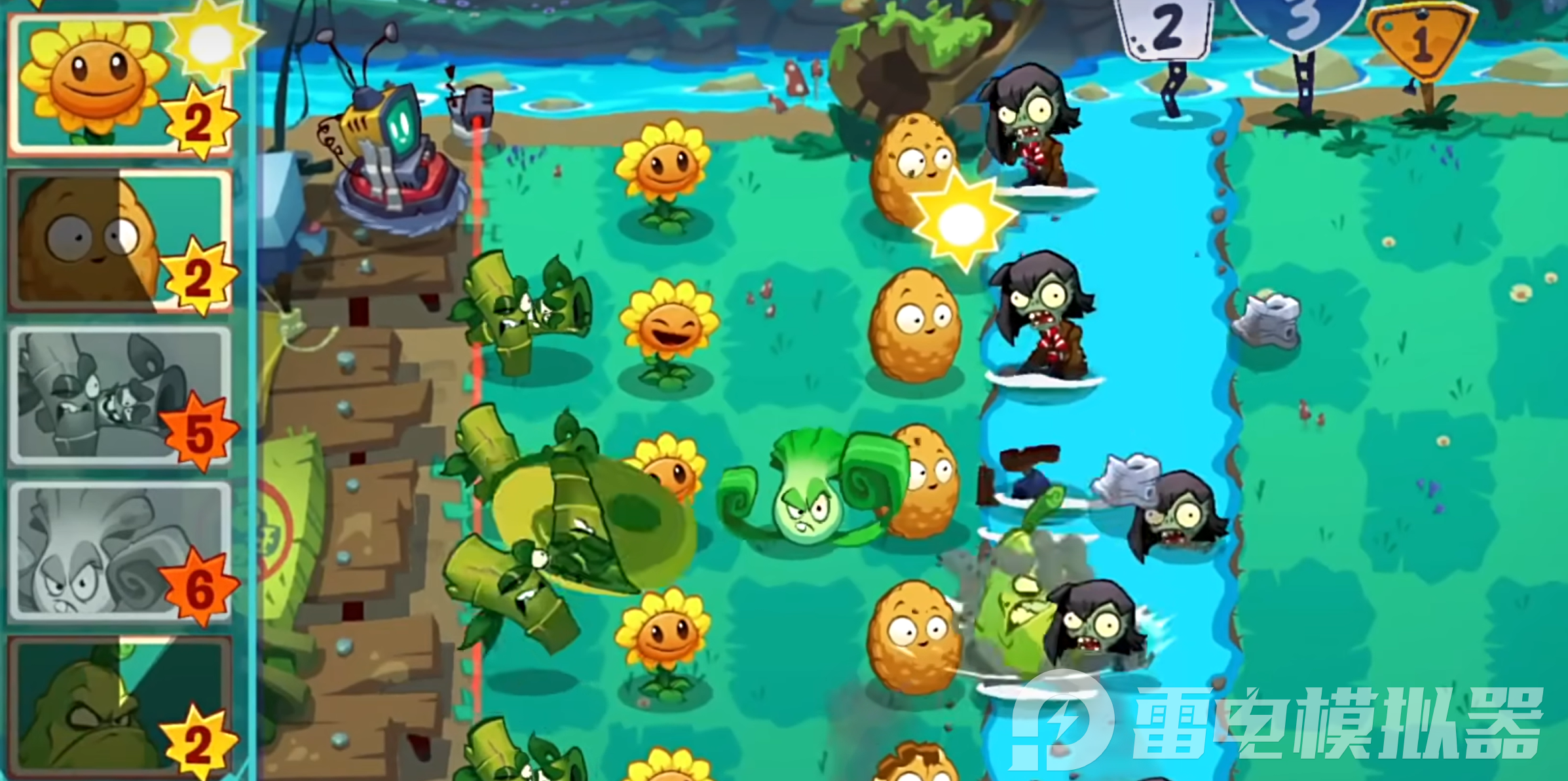植物大戰(zhàn)僵尸3水池機(jī)制玩法 植物大戰(zhàn)僵尸3水池玩法攻略圖片_2