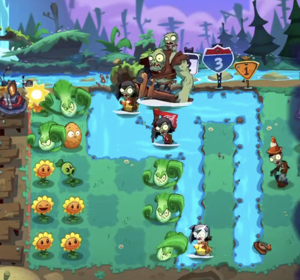 植物大戰(zhàn)僵尸3水池機制玩法 植物大戰(zhàn)僵尸3水池玩法攻略圖片_3